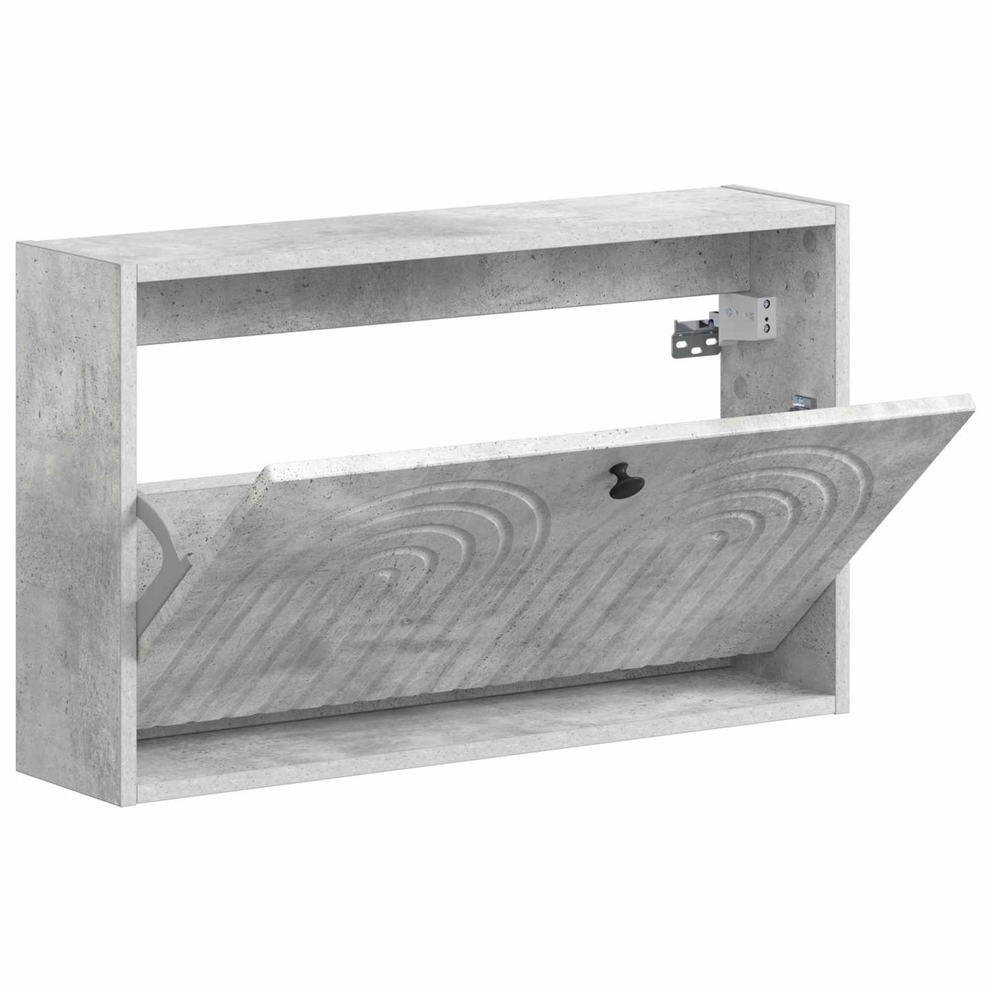 Wandgemonteerde Schoenkast ALKMAAR 71 x 17 x 43 cm Bewerkt hout