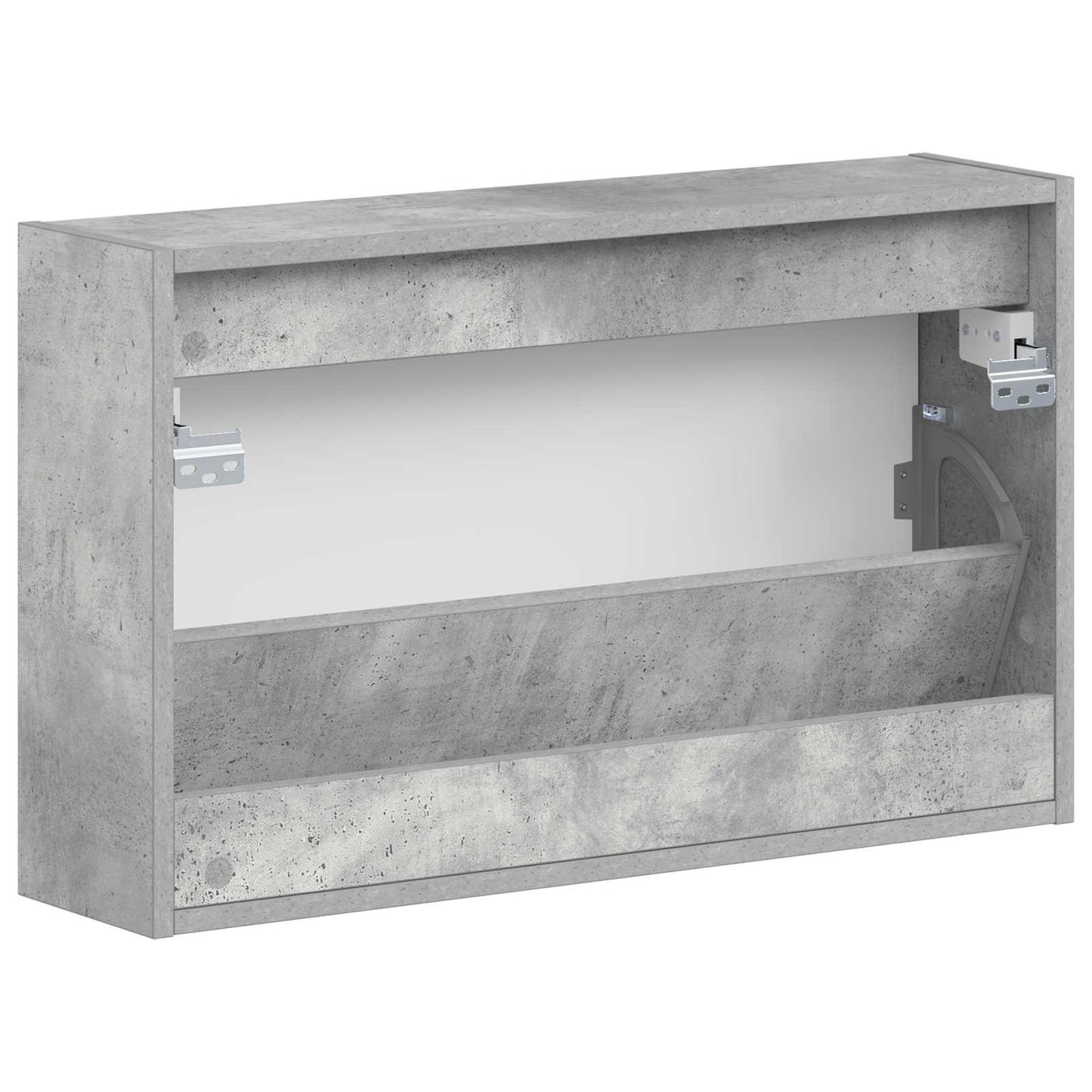 Wandgemonteerde Schoenkast ALKMAAR 71 x 17 x 43 cm Bewerkt hout