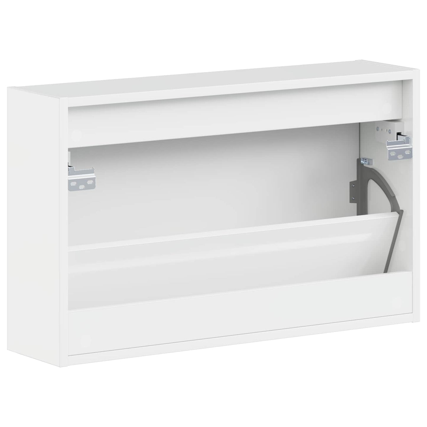 Wandgemonteerde Schoenkast ALKMAAR 71 x 17 x 43 cm Bewerkt hout