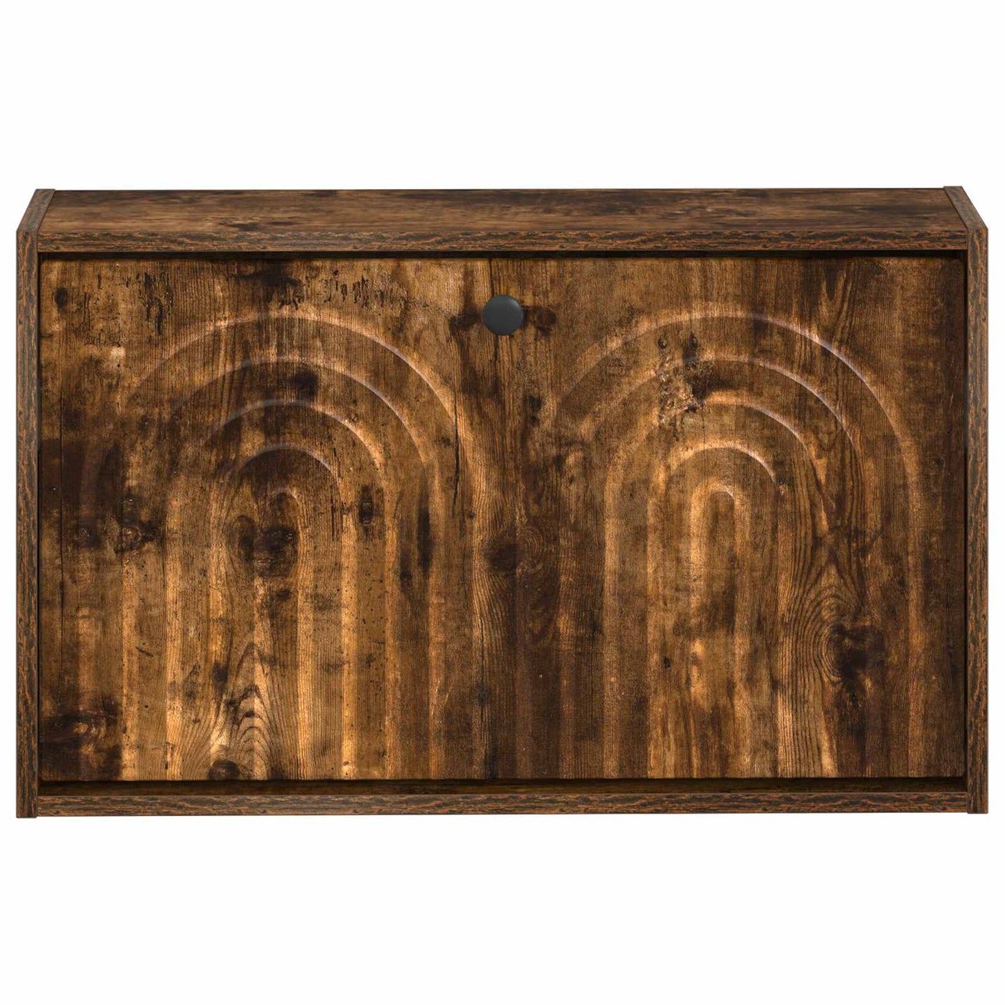 Wandgemonteerde Schoenkast ALKMAAR 71 x 17 x 43 cm Bewerkt hout
