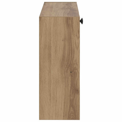 Wandgemonteerde Schoenkast ALKMAAR 71 x 17 x 43 cm Bewerkt hout