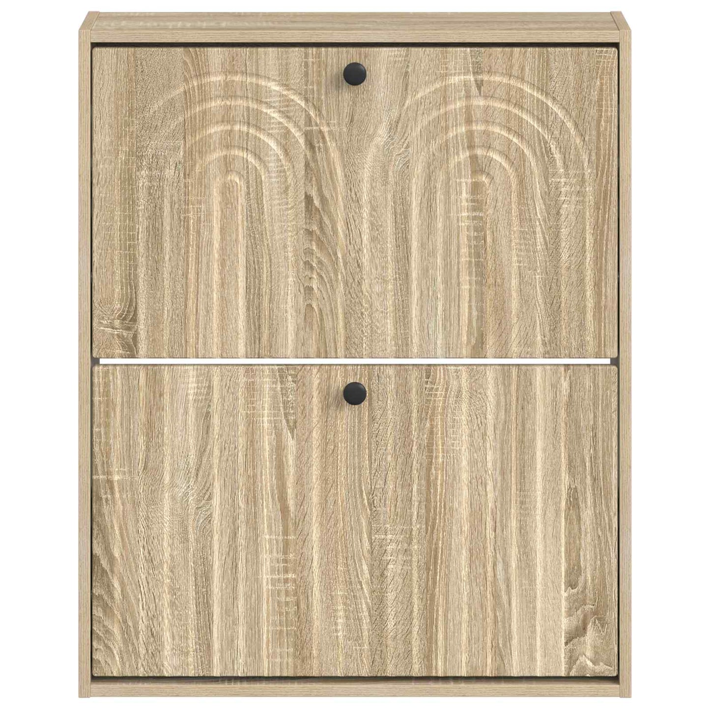 Wandgemonteerde Schoenkast ALKMAAR 71 x 17 x 86 cm Bewerkt hout