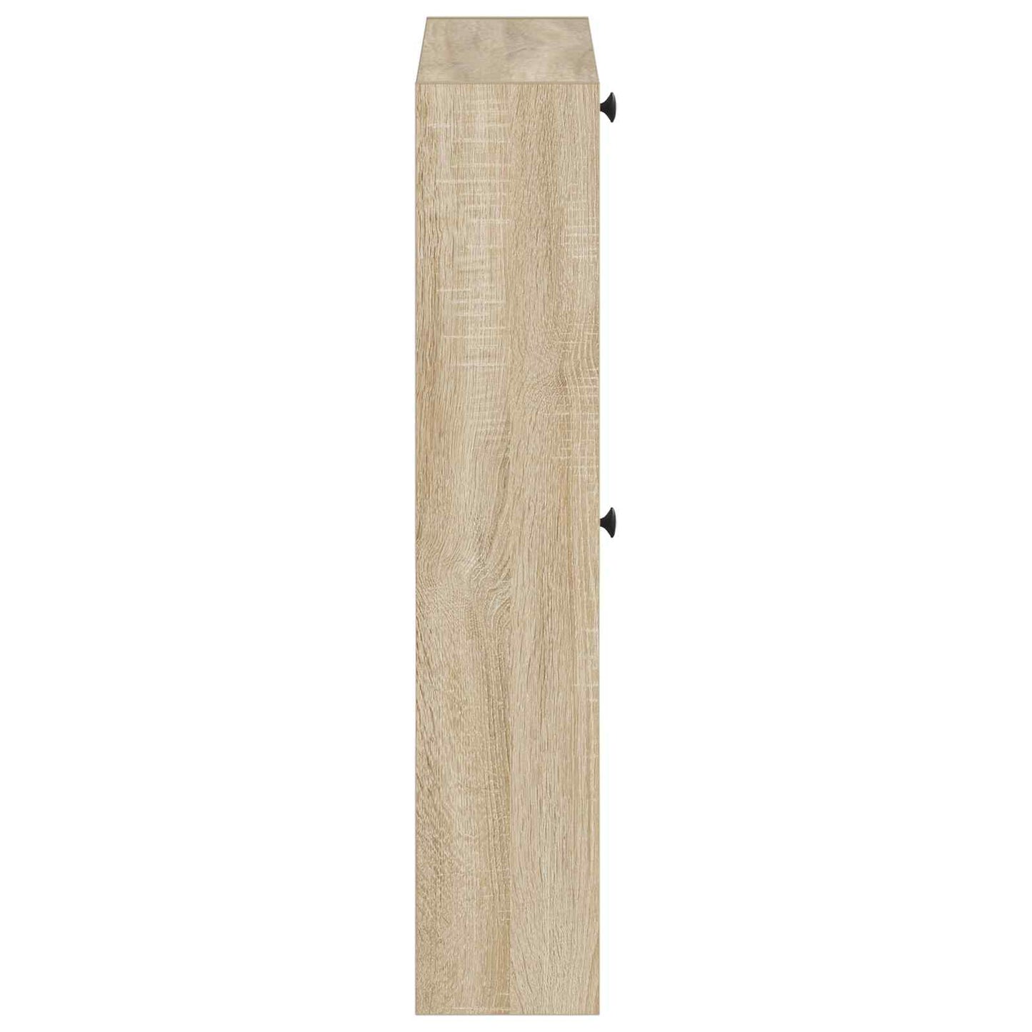 Wandgemonteerde Schoenkast ALKMAAR 71 x 17 x 86 cm Bewerkt hout