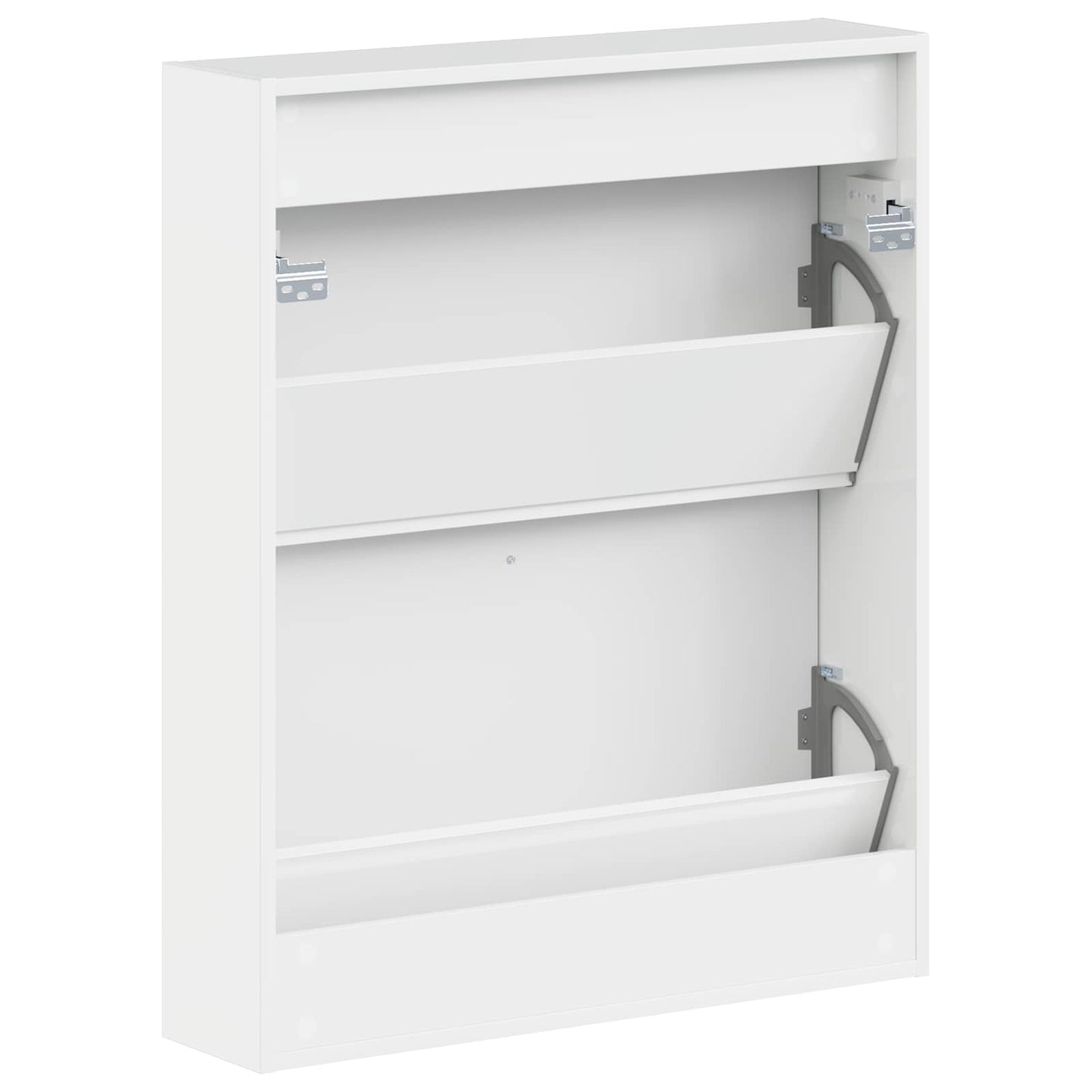 Wandgemonteerde Schoenkast ALKMAAR 71 x 17 x 86 cm Bewerkt hout