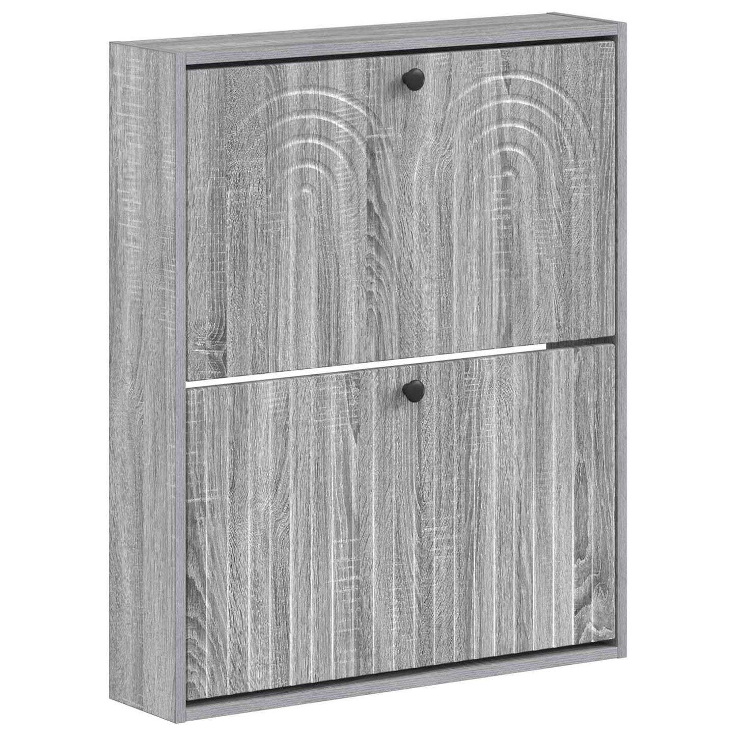 Wandgemonteerde Schoenkast ALKMAAR 71 x 17 x 86 cm Bewerkt hout