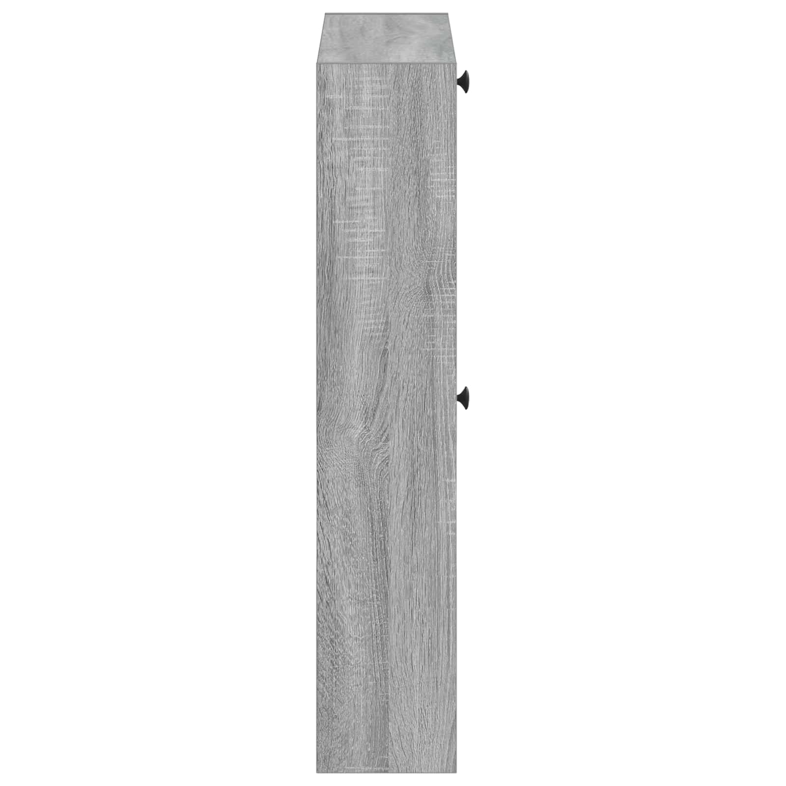 Wandgemonteerde Schoenkast ALKMAAR 71 x 17 x 86 cm Bewerkt hout
