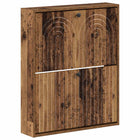 Wandgemonteerde Schoenkast ALKMAAR 71 x 17 x 86 cm Bewerkt hout