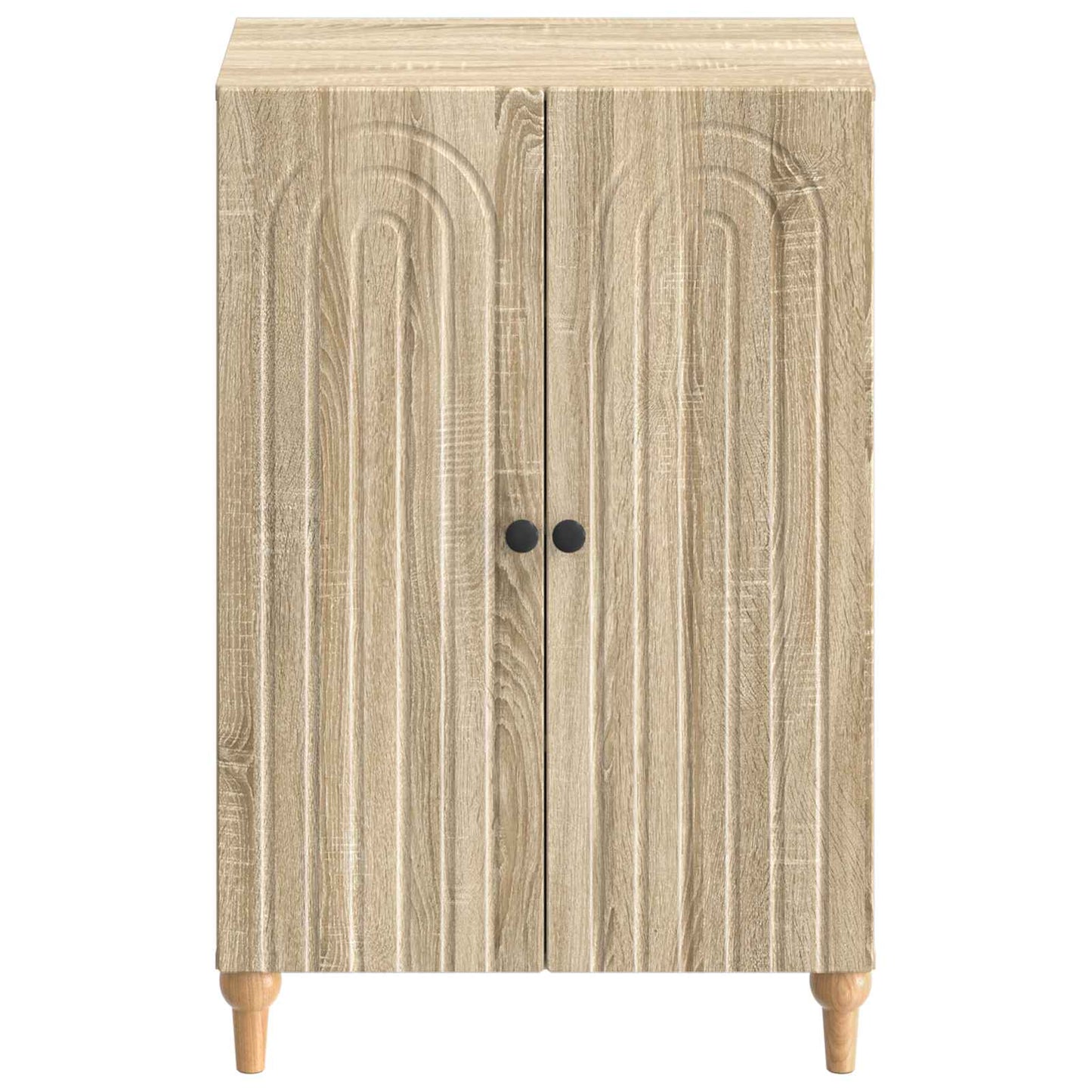 Schoenenkast ALKMAAR 59,5 x 39,5 x 90 cm Bewerkt hout