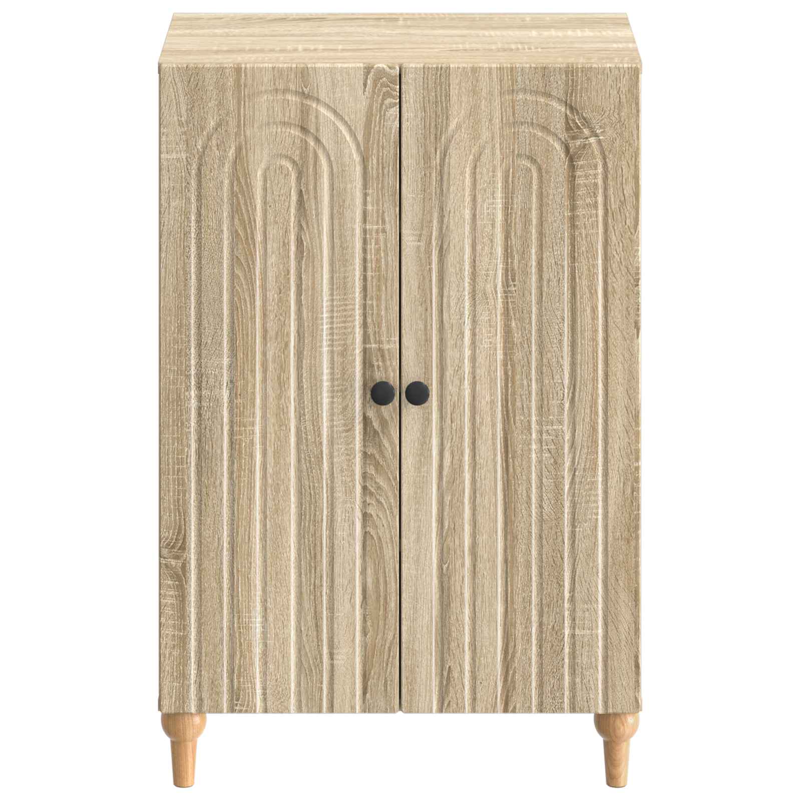 Schoenenkast ALKMAAR 59,5 x 39,5 x 90 cm Bewerkt hout