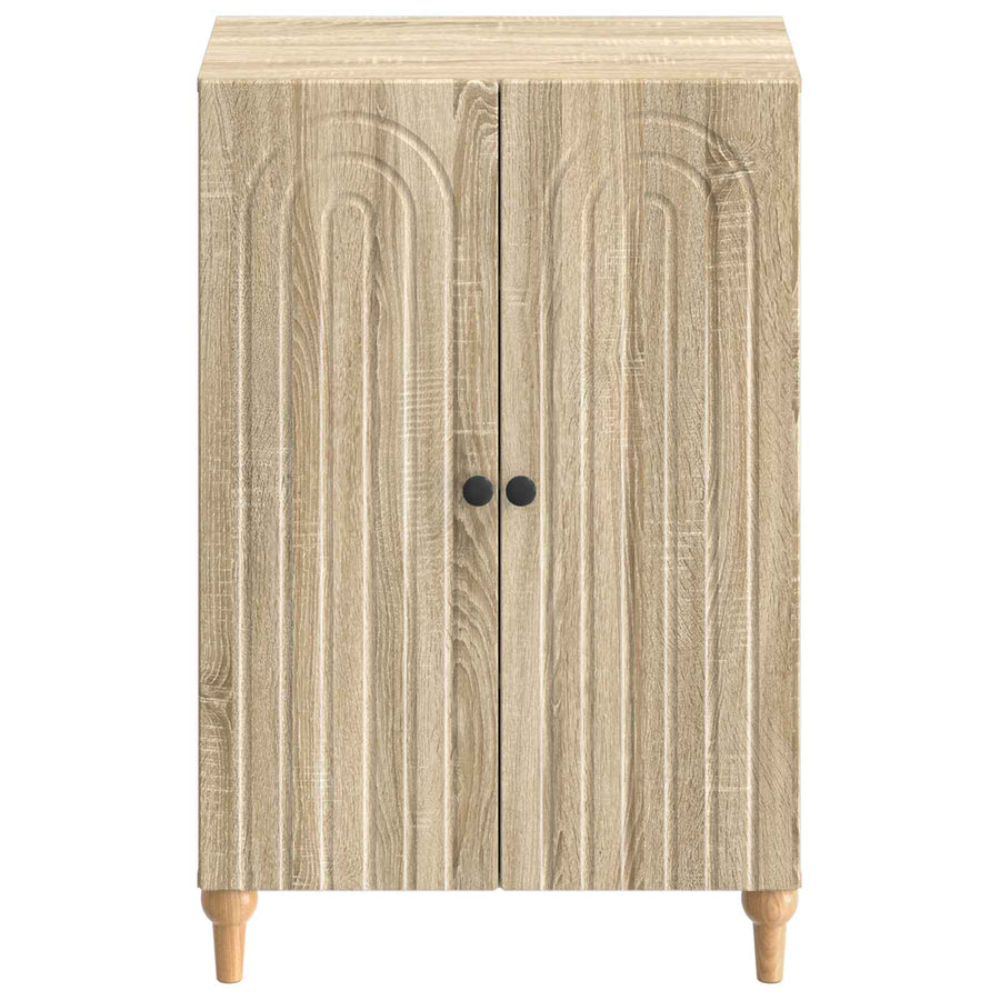 Schoenenkast ALKMAAR 59,5 x 39,5 x 90 cm Bewerkt hout