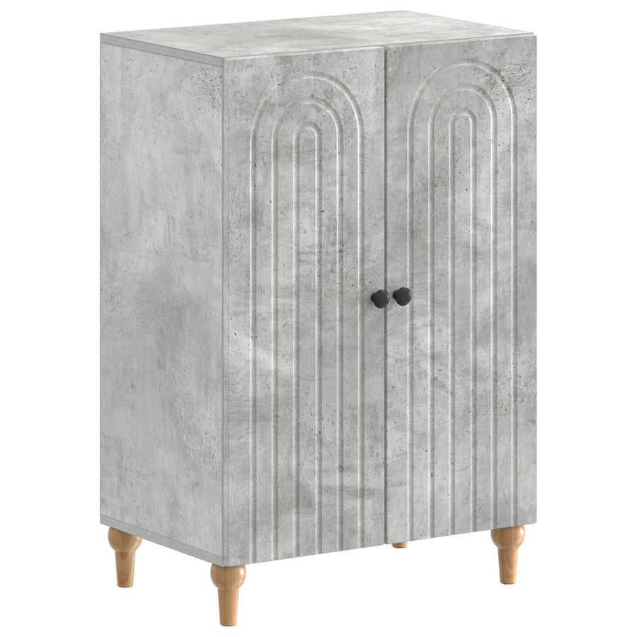 Schoenenkast ALKMAAR 59,5 x 39,5 x 90 cm Bewerkt hout