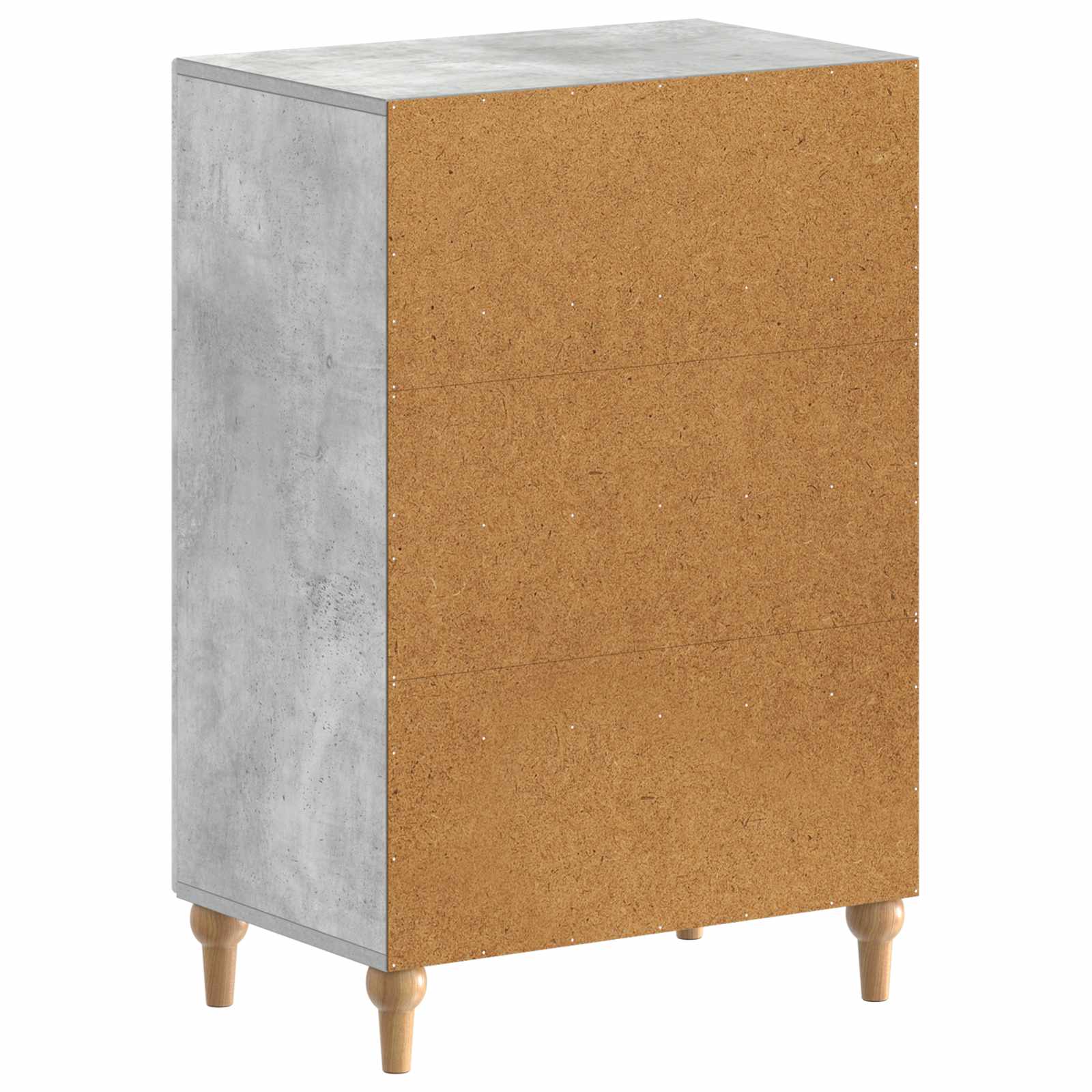 Schoenenkast ALKMAAR 59,5 x 39,5 x 90 cm Bewerkt hout