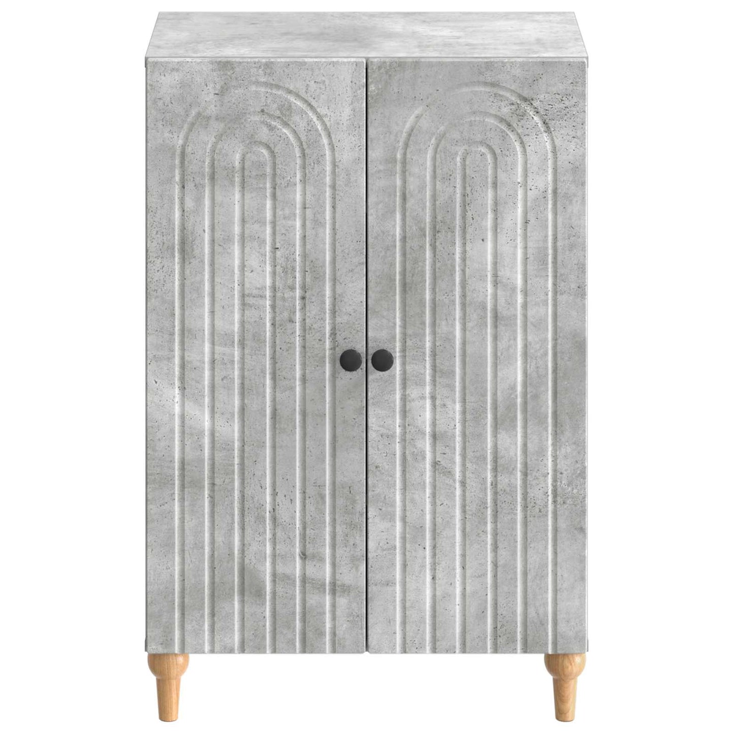 Schoenenkast ALKMAAR 59,5 x 39,5 x 90 cm Bewerkt hout
