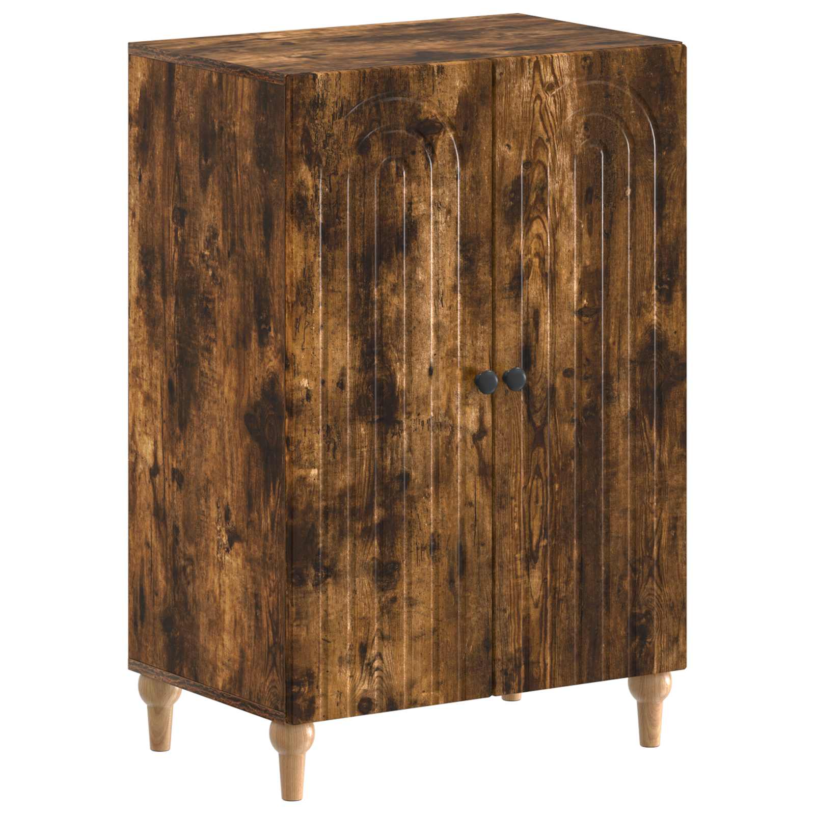 Schoenenkast ALKMAAR 59,5 x 39,5 x 90 cm Bewerkt hout