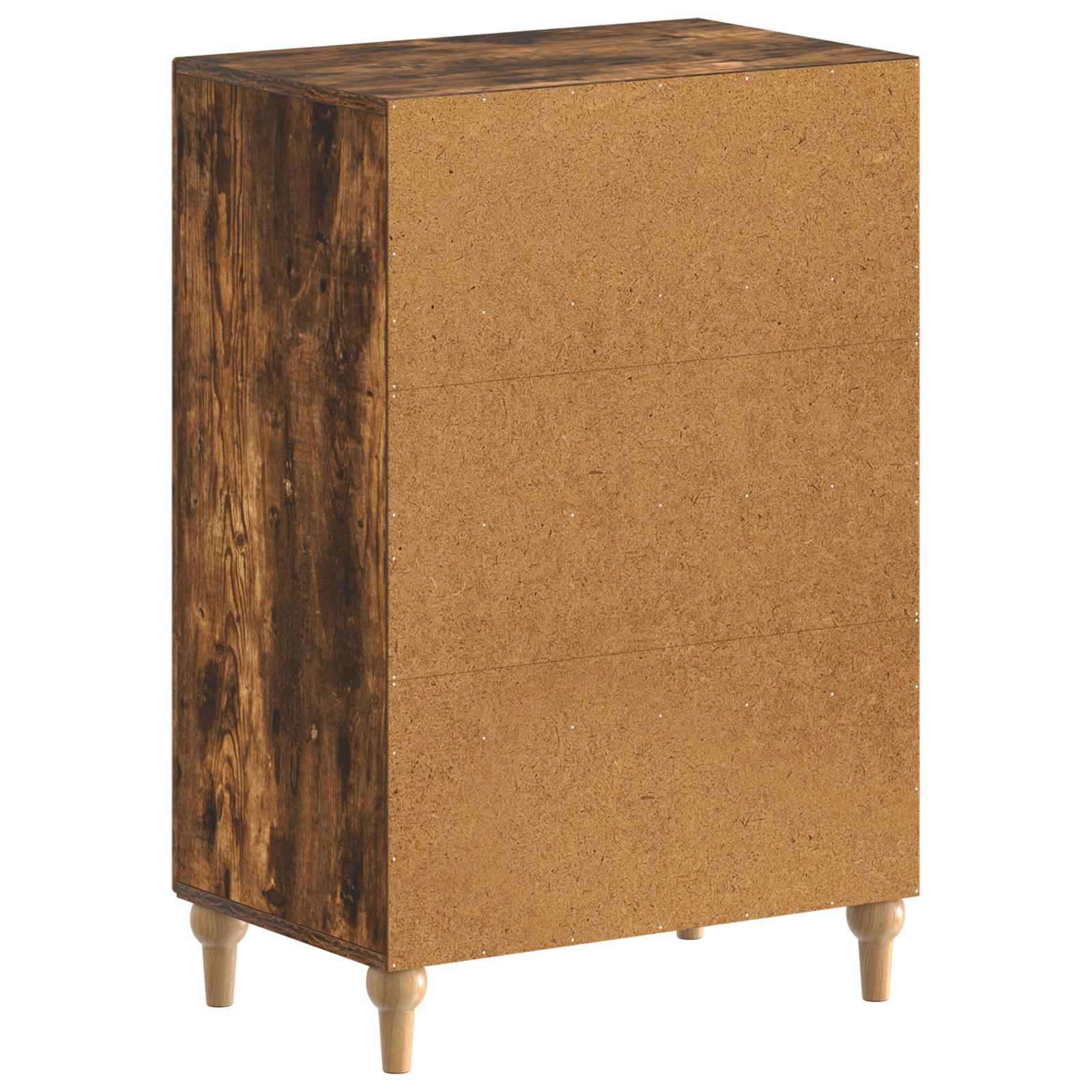 Schoenenkast ALKMAAR 59,5 x 39,5 x 90 cm Bewerkt hout