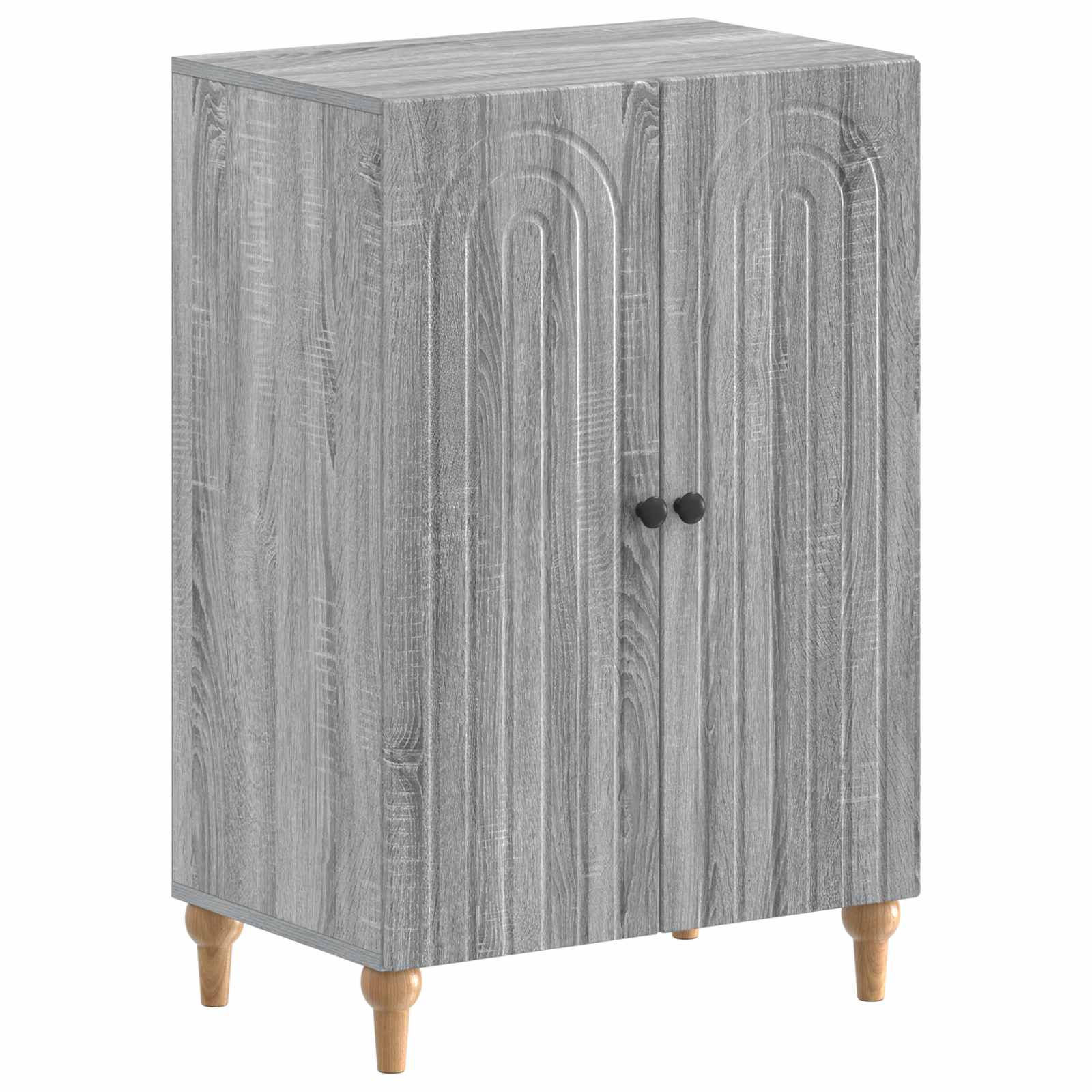 Schoenenkast ALKMAAR 59,5 x 39,5 x 90 cm Bewerkt hout