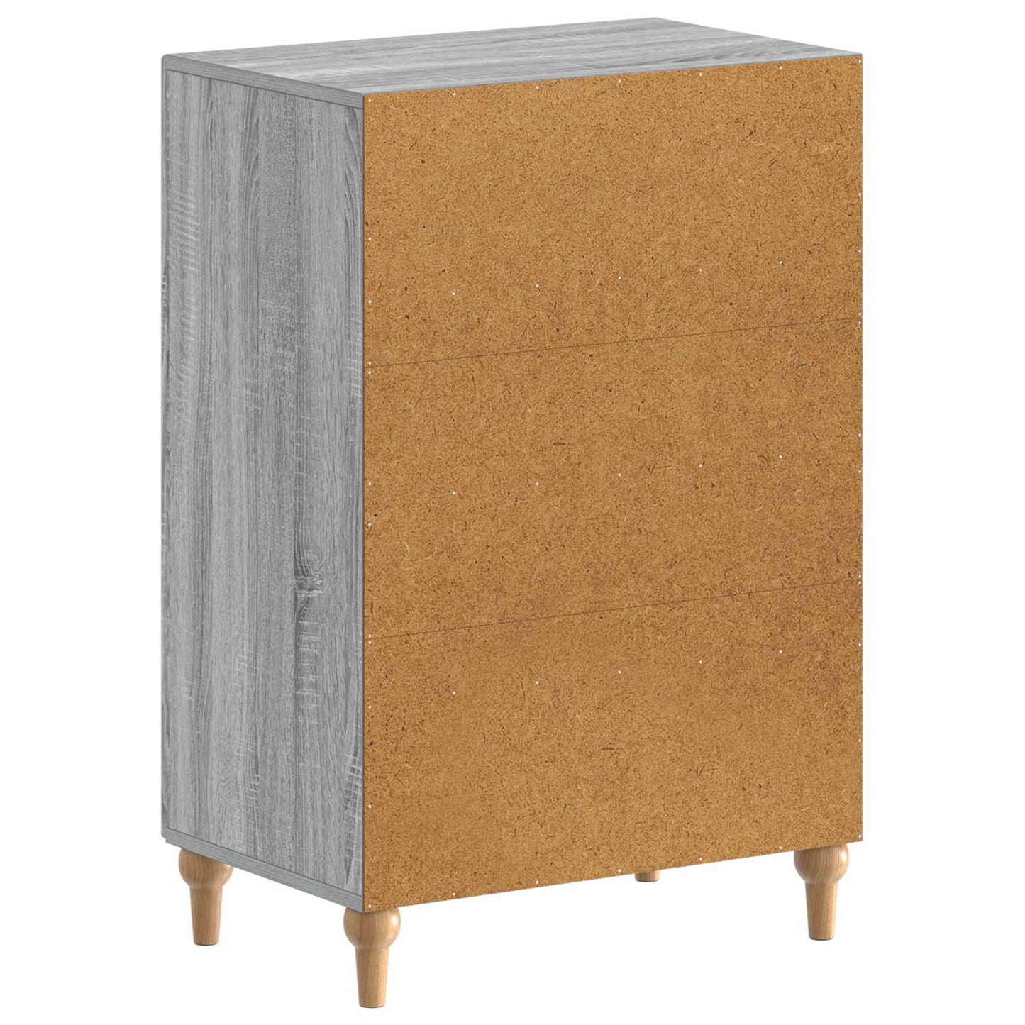 Schoenenkast ALKMAAR 59,5 x 39,5 x 90 cm Bewerkt hout