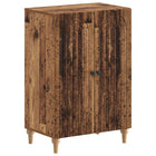 Schoenenkast ALKMAAR 59,5 x 39,5 x 90 cm Bewerkt hout Oud hout