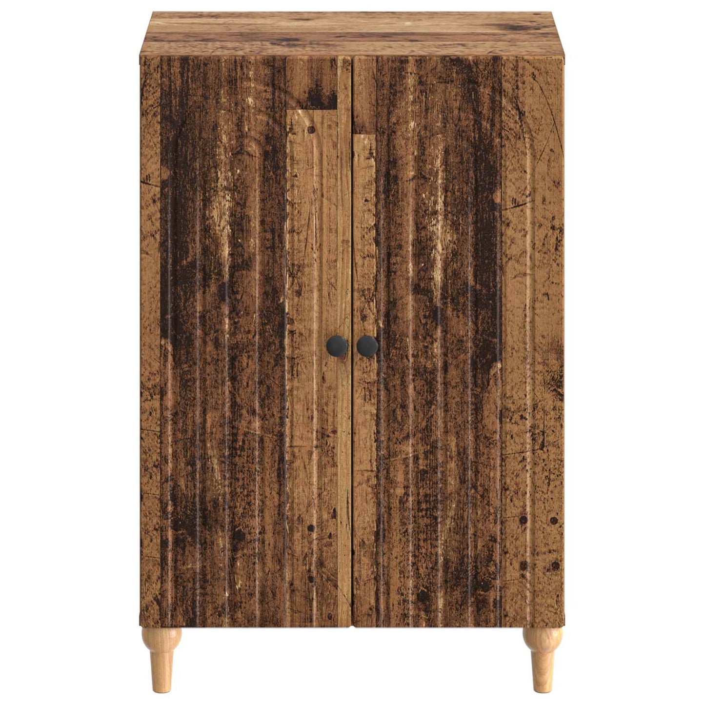 Schoenenkast ALKMAAR 59,5 x 39,5 x 90 cm Bewerkt hout Oud hout