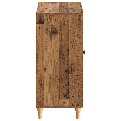 Schoenenkast ALKMAAR 59,5 x 39,5 x 90 cm Bewerkt hout Oud hout