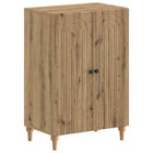 Schoenenkast ALKMAAR 59,5 x 39,5 x 90 cm Bewerkt hout