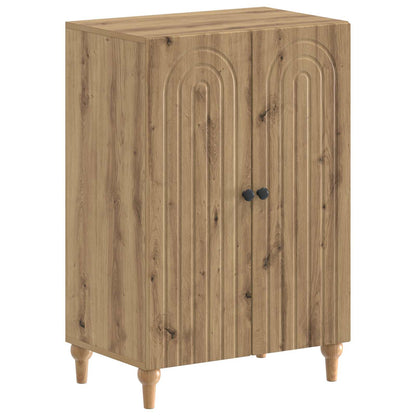 Schoenenkast ALKMAAR 59,5 x 39,5 x 90 cm Bewerkt hout