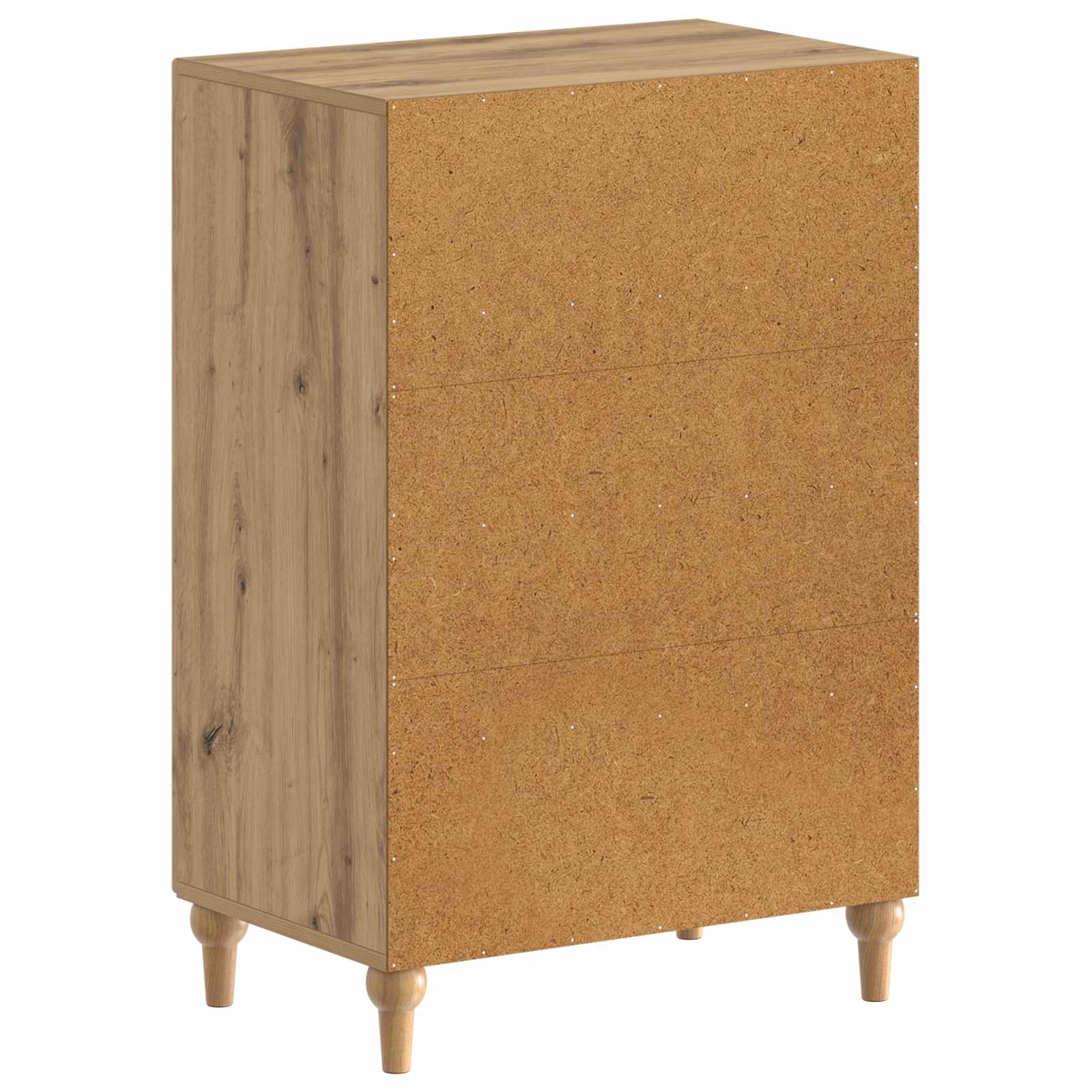 Schoenenkast ALKMAAR 59,5 x 39,5 x 90 cm Bewerkt hout
