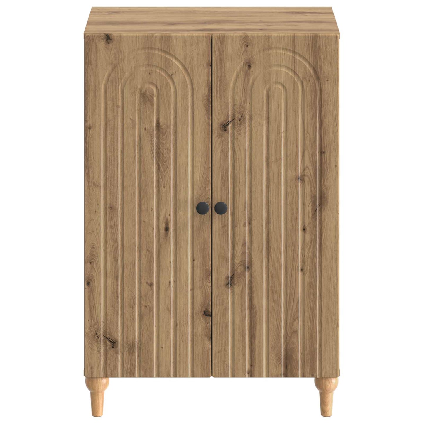 Schoenenkast ALKMAAR 59,5 x 39,5 x 90 cm Bewerkt hout