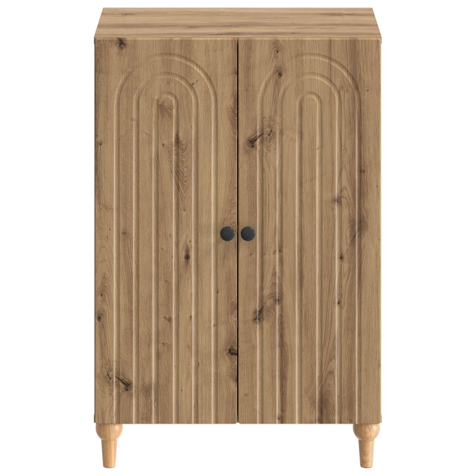 Schoenenkast ALKMAAR 59,5 x 39,5 x 90 cm Bewerkt hout