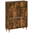 Schoenenkast ALKMAAR 78 x 24 x 103 cm Bewerkt hout