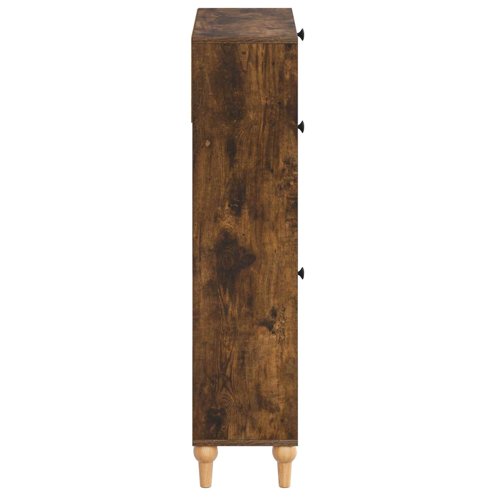 Schoenenkast ALKMAAR 78 x 24 x 103 cm Bewerkt hout