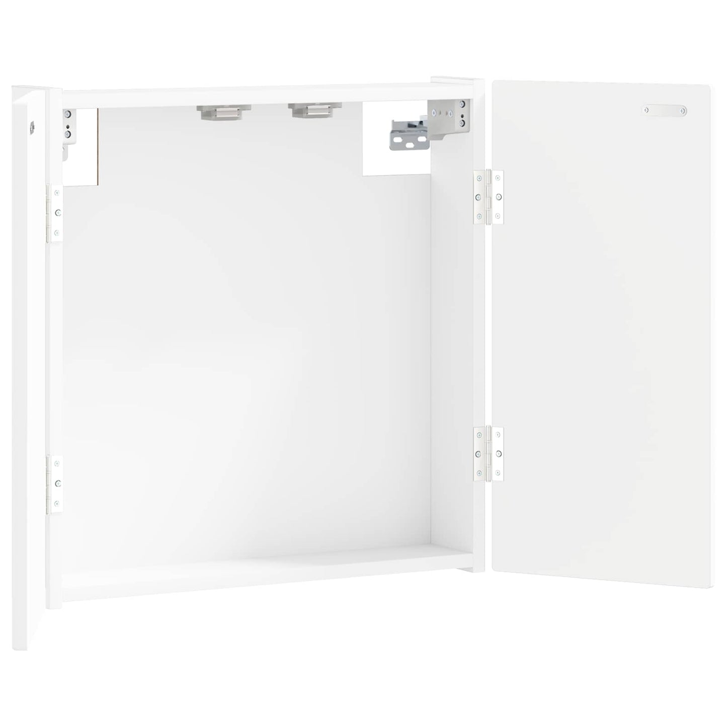 Dartbord Kabinet ALKMAAR Wit 52,5 x 10,5 x 53,5 cm Bewerkt hout