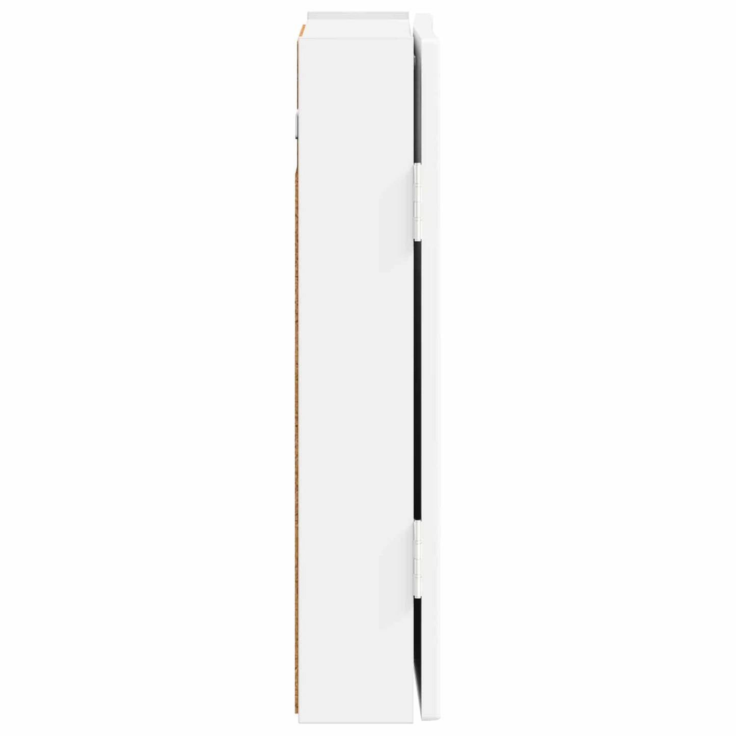 Dartbord Kabinet ALKMAAR Wit 52,5 x 10,5 x 53,5 cm Bewerkt hout