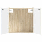 Dartbord Kabinet ALKMAAR Sonoma Eiken 52,5 x 10,5 x 53,5 cm