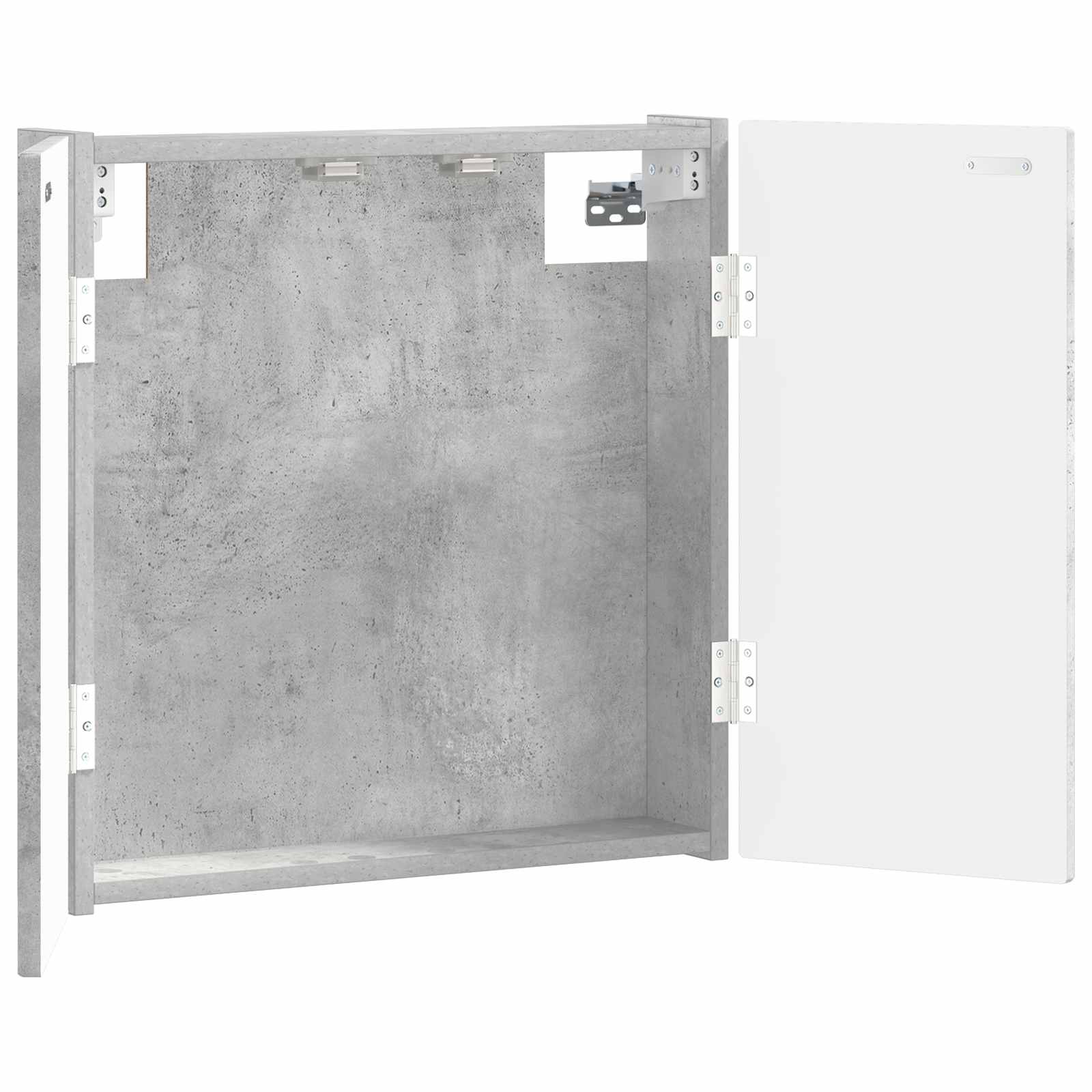 Dartbord Kabinet ALKMAAR Betongrijs 52,5 x 10,5 x 53,5 cm