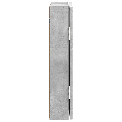 Dartbord Kabinet ALKMAAR Betongrijs 52,5 x 10,5 x 53,5 cm
