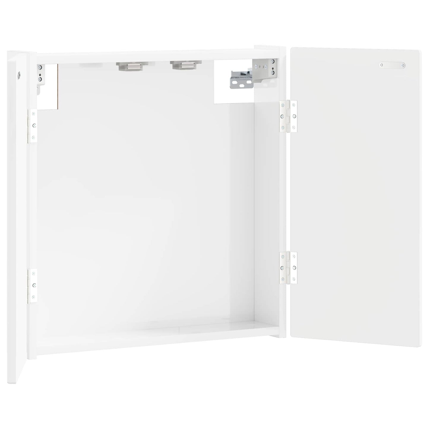 Dartbord Kabinet ALKMAAR Hoogglans Wit 52,5 x 10,5 x 53,5 cm