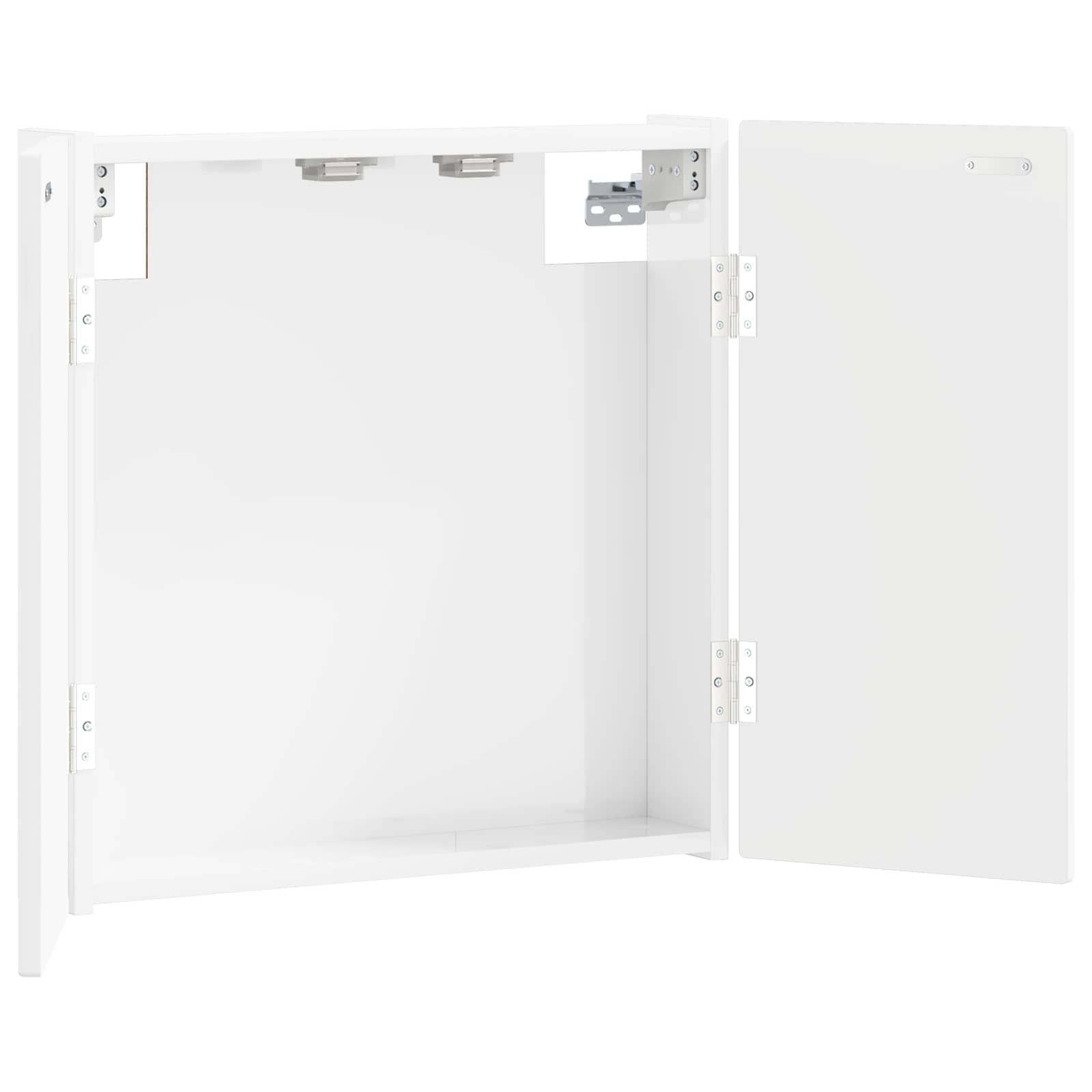 Dartbord Kabinet ALKMAAR Hoogglans Wit 52,5 x 10,5 x 53,5 cm