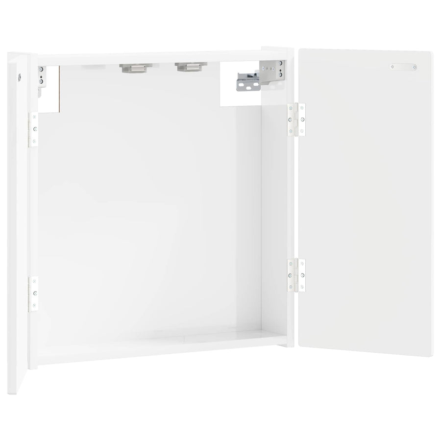 Dartbord Kabinet ALKMAAR Hoogglans Wit 52,5 x 10,5 x 53,5 cm