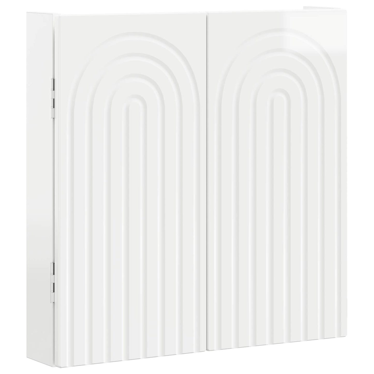 Dartbord Kabinet ALKMAAR Hoogglans Wit 52,5 x 10,5 x 53,5 cm