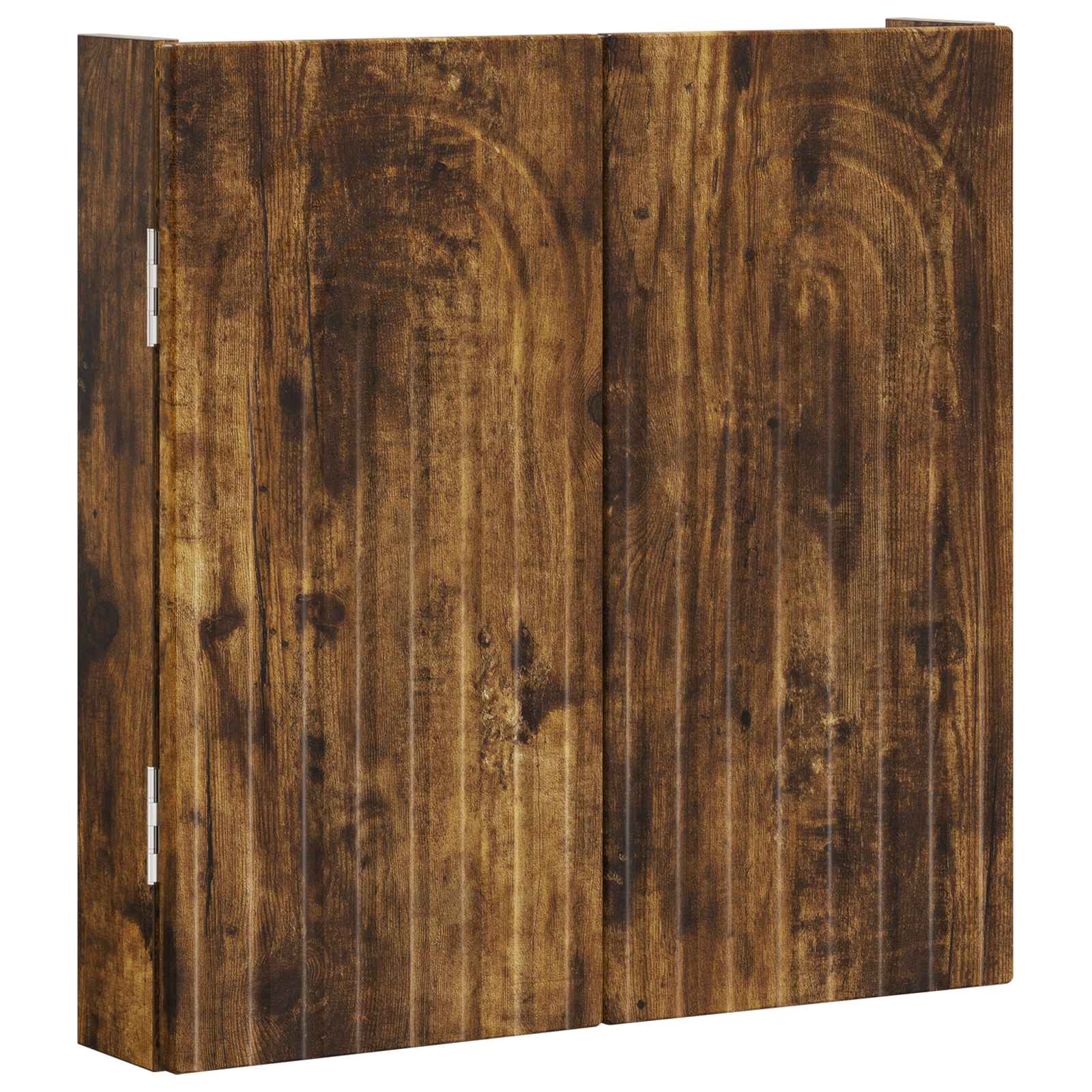 Dartbord Kabinet ALKMAAR Gerookt eiken 52,5 x 10,5 x 53,5 cm