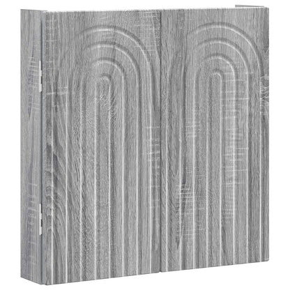 Dartbord Kabinet ALKMAAR Grijs Sonoma 52,5 x 10,5 x 53,5 cm