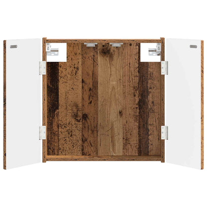 Dartbord Kabinet ALKMAAR Oud hout 52,5 x 10,5 x 53,5 cm