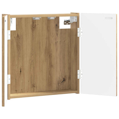 Dartbord Kabinet ALKMAAR Artisanaal eiken 52,5 x 10,5 x 53,5 cm