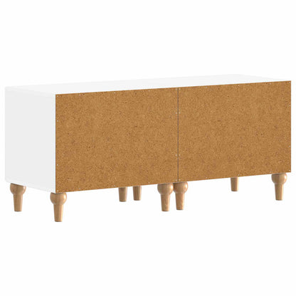 Tv-meubel Wit Bewerkt hout