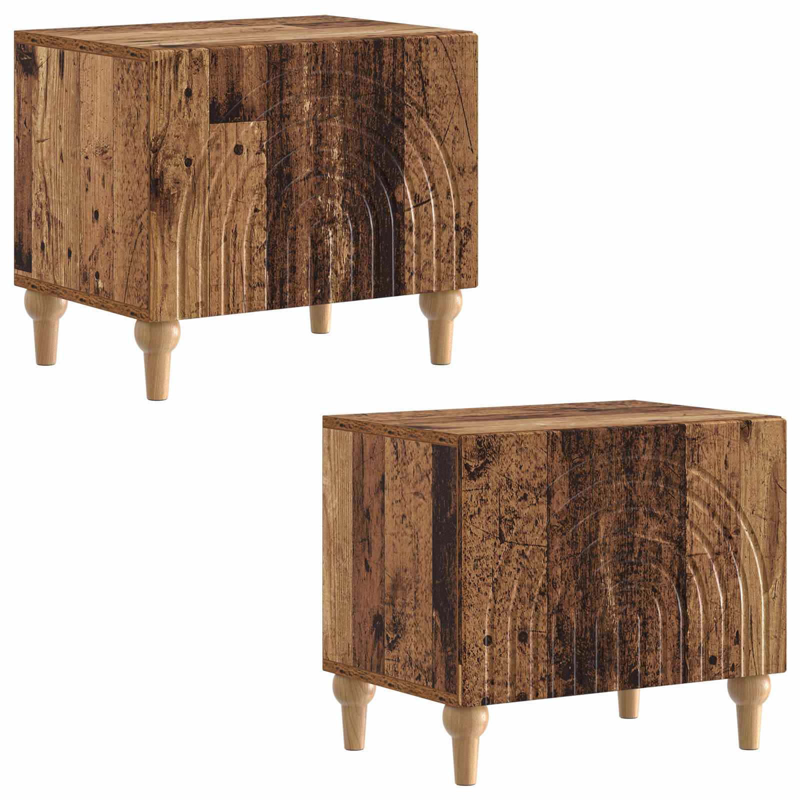 Tv-meubel ALKMAAR Oud hout Bewerkt hout