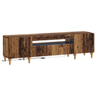 LED tv-meubel Oud hout Bewerkt hout