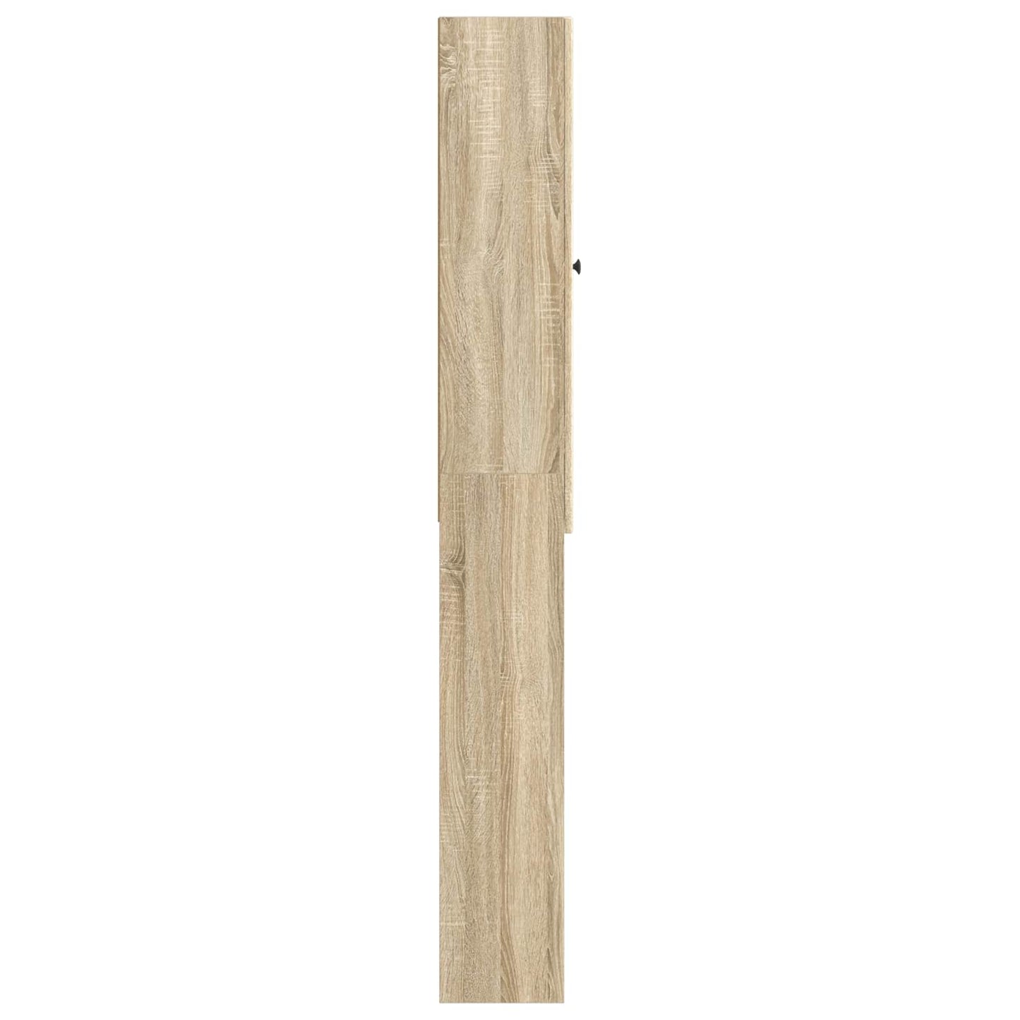 Toiletkast ALKMAAR Sonoma Eiken 66 x 25,5 x 190 cm Bewerkt hout