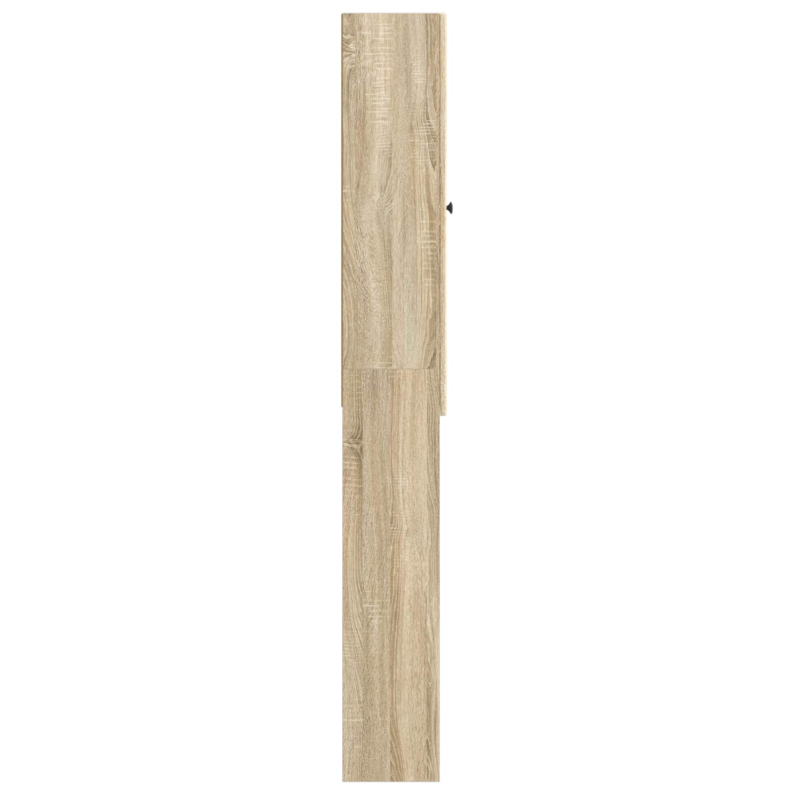 Toiletkast ALKMAAR Sonoma Eiken 66 x 25,5 x 190 cm Bewerkt hout