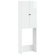 Toiletkast ALKMAAR Hoogglans Wit 66 x 25,5 x 190 cm